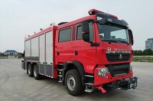 化學(xué)救援消防車(chē)（豪沃）